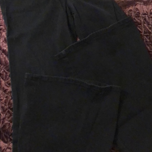 LAST CHANCE Level 99 Black Dahlia Flare Trouser Pant Jean - Picture 8 of 8